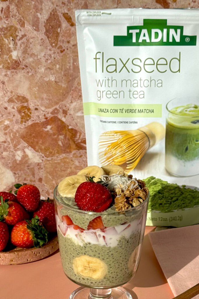 Flax Seed with Matcha Green Tea