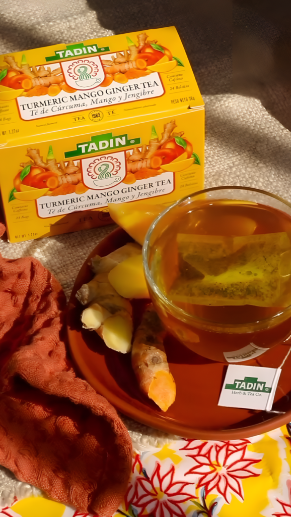Turmeric Mango Ginger Tea